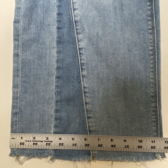 American Eagle Jeans Women 8 Low-Rise Baggy Wide Leg Distressed Grunge Slouchy - Picture 9 of 11